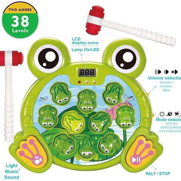 KIBTOY™  Whack A Frog Game