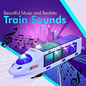 KIBTOY™ Electric High-speed Toy Train  