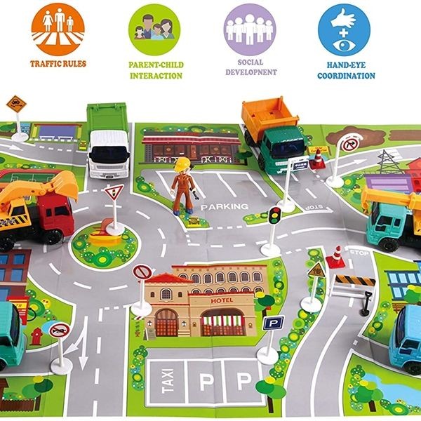 KIBTOY™ Complete Construction World Toy Set