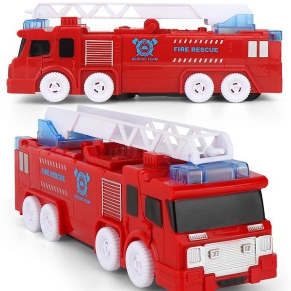 KIBTOY™ Electric Convertible Fire Truck 