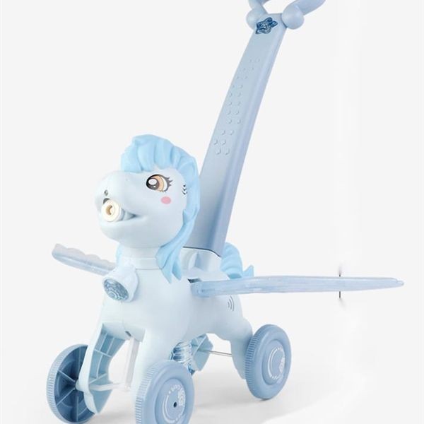 KIBTOY™ Electric Pony Bubble Machine 