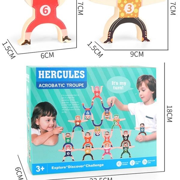 KIBTOY™ Wooden Stacking Game Set