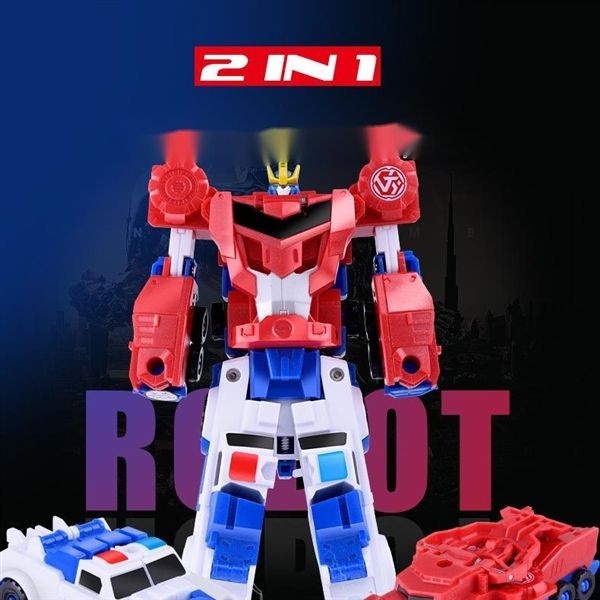 KIBTOY™ 2 in 1 transformer