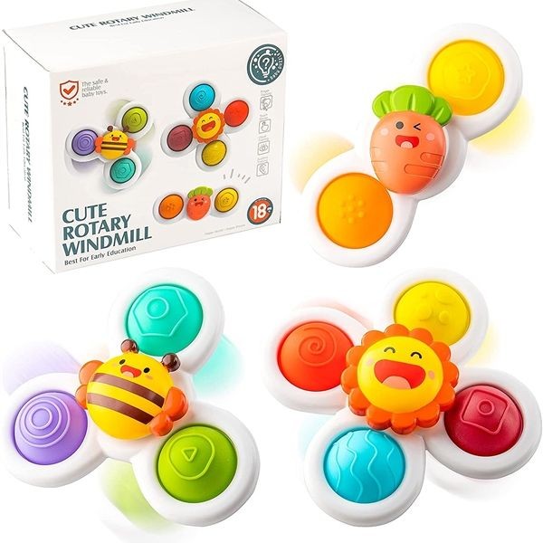 Suction Cup Spinner Toys