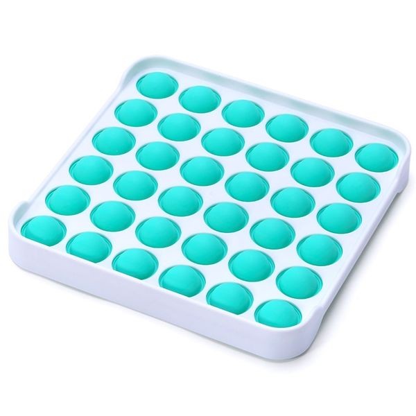 Hard Shell Pop It Bubble Fidget Toys with Pop Sound for ADHD Adults Teens Kids Stress Relief (Circle and Square)