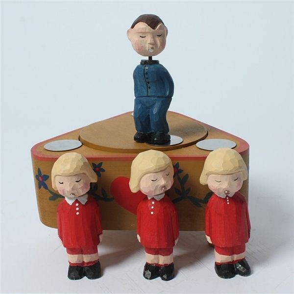 Wooden Music Box - Scum Boy Music Box and Scum Girl Music Box