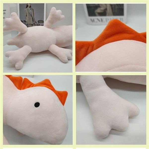 Pink dinosaur weighted plush pillowfort weighted plush dinosaurs